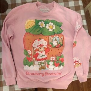 Vintage Strawberry Shortcake Pink Sweatshirt